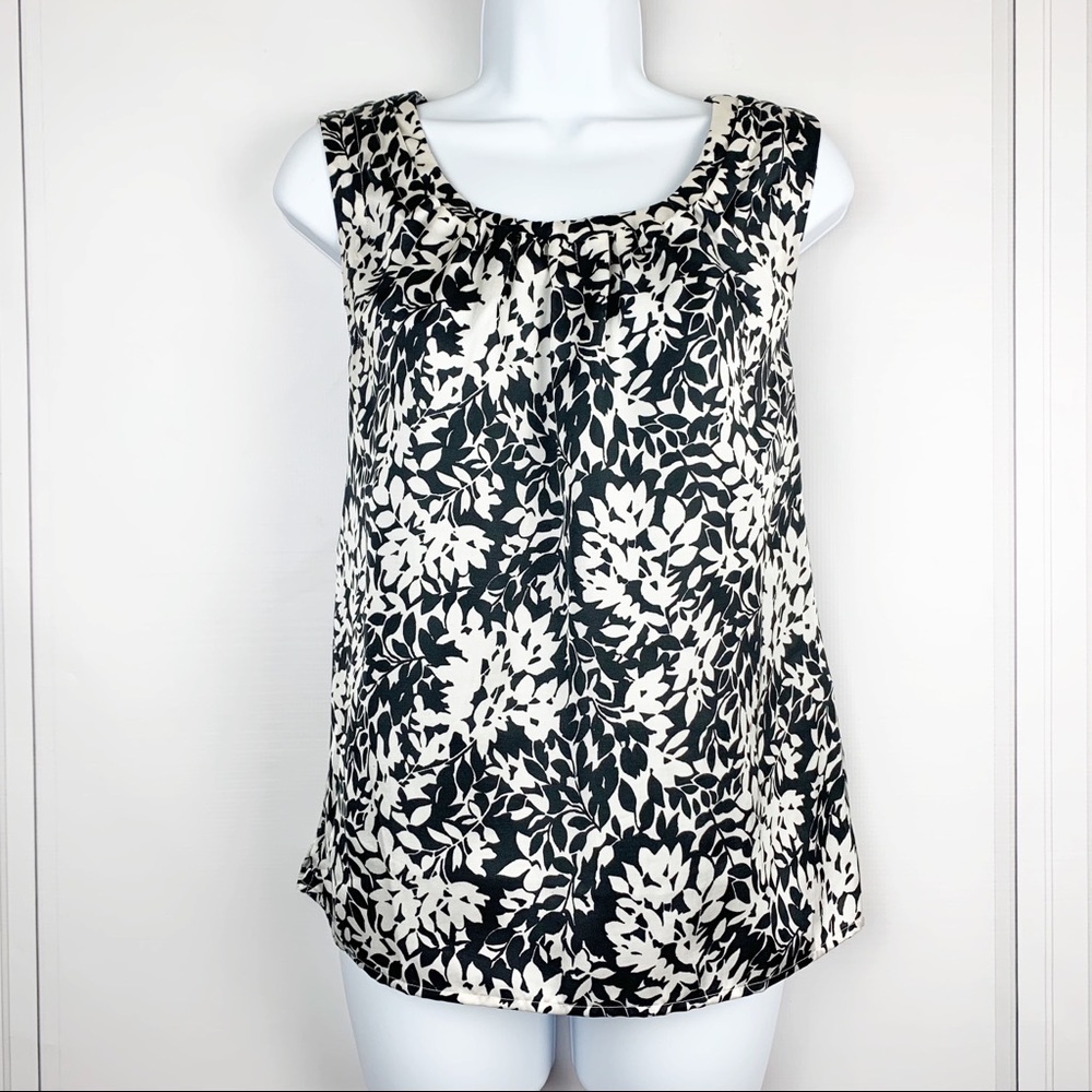 TALBOTS Ruffle Collar Sleeveless Blouse - Sz. SP